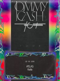 Tommy Cash в Киев 23.03.2019 - Клуб Atlas начало в 19:00 - подробнее на сайте AFISHA UA