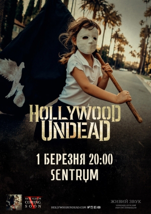 HOLLYWOOD UNDEAD в Киев 01.03.2018 - Клуб Sentrum  начало в 20:00 - подробнее на сайте AFISHA UA